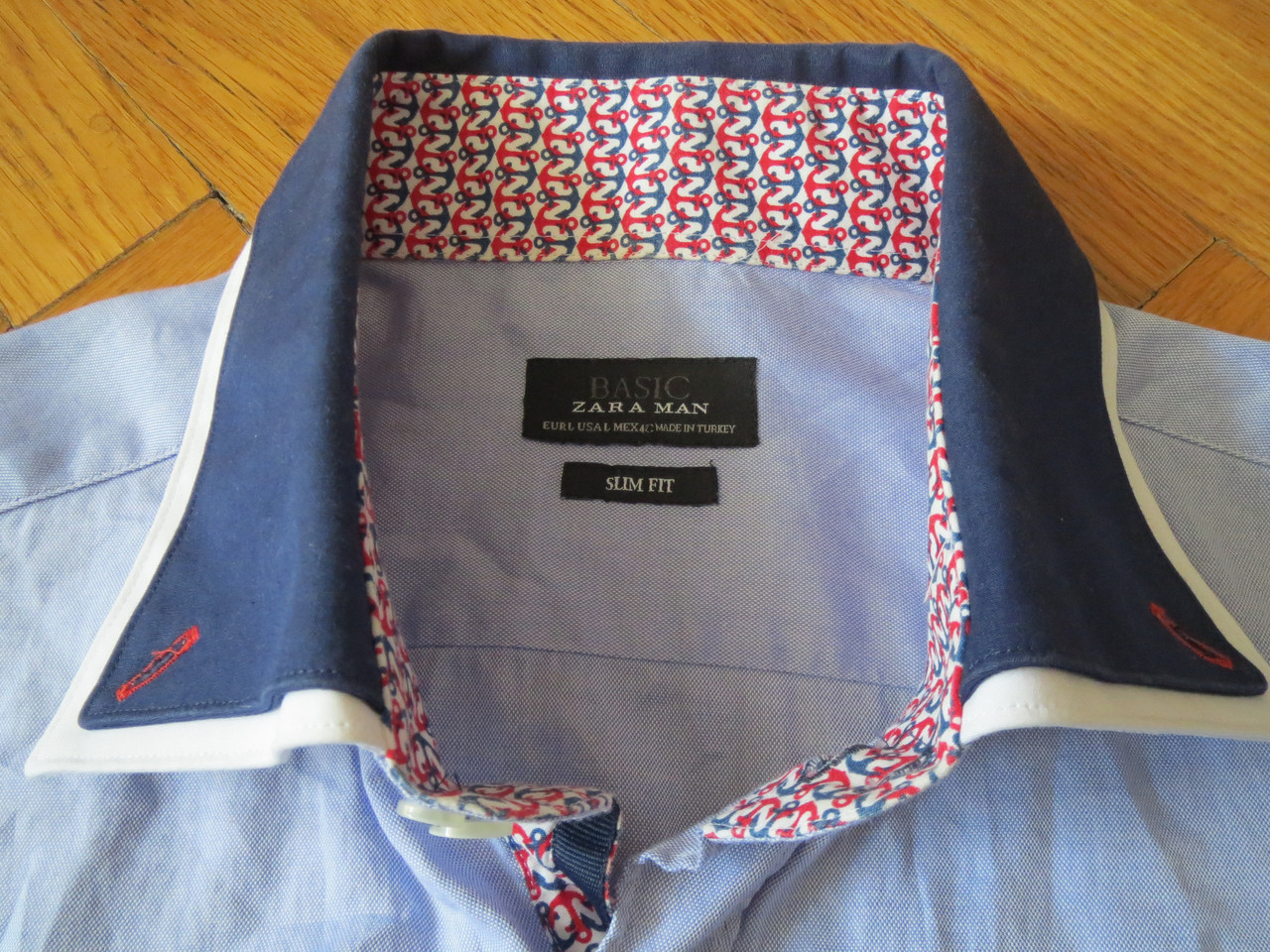 basic zara man
