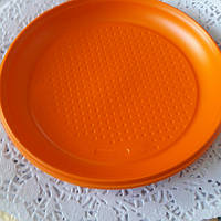 Пластиковая цветная тарелка 205 мм 10 штук