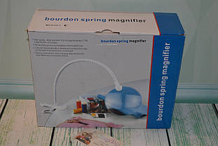 Лупа з гнучким держаком на прищіпці