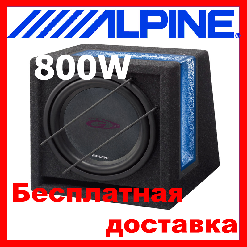 Сабвуфер ALPINE SBG-1224BR