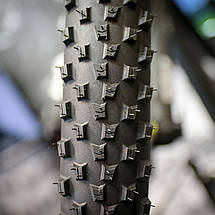 Велосипедна покришка позашляхова складна шина безкамерна Continental Mountain King 27.5" x 2.3 чорна, фото 4