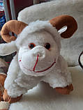 Подушка-іграшка Баранчик маленький 38 см., фото 4