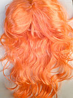 Карнавальный парик оранжевый