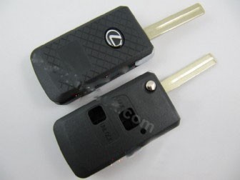 Ключ Lexus RX, GS, GX, LS, LX, ES, IS для переделки обычных ключей 2 кнопки вид MEN Style - фото 3 - id-p1250155