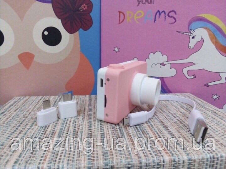 Цифровая Kids digital camera для детей розово противоударная Amazing - фото 8 - id-p1044787818