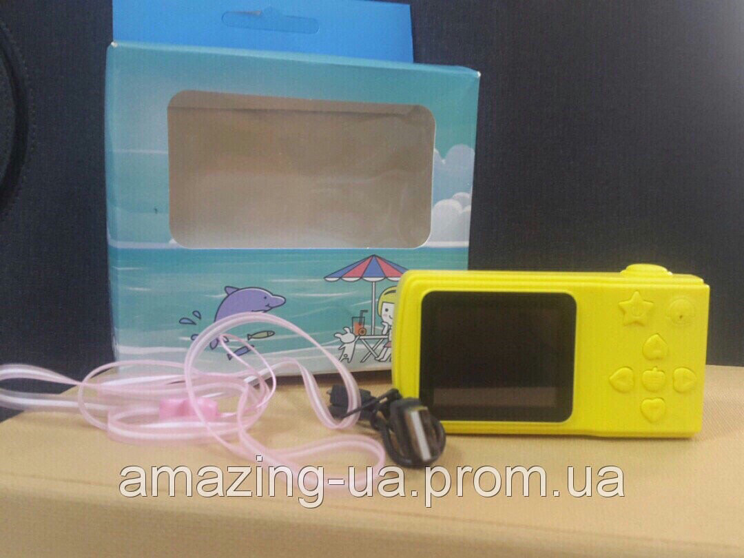 Детский фотоаппарат с видео записью digital camera желтый Amazing - фото 3 - id-p1044787814