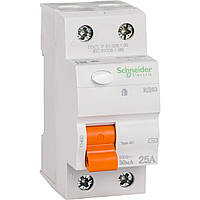 ПЗВ дифреле 2П 25А 30мА АС ВД63 Schneider Electric 11450