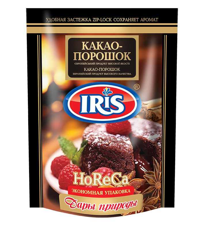 Какао-порошок кондитерський темний 500г Ямуна (Я000136)