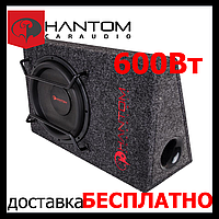 Автомобільний сабвуфер PHANTOM GB-300BPA (активний,600/300 Вт)