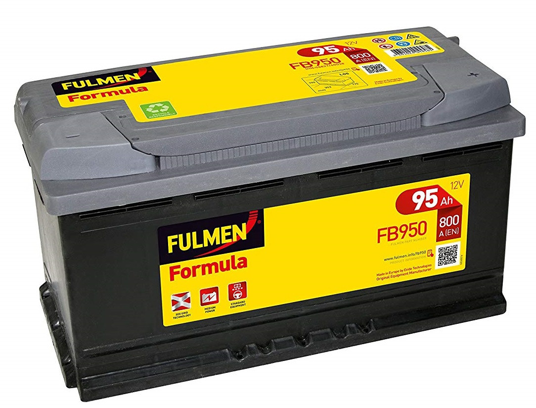 АКБ FULMEN Formula 6CT-95Aз 800А R+ 353*175*190