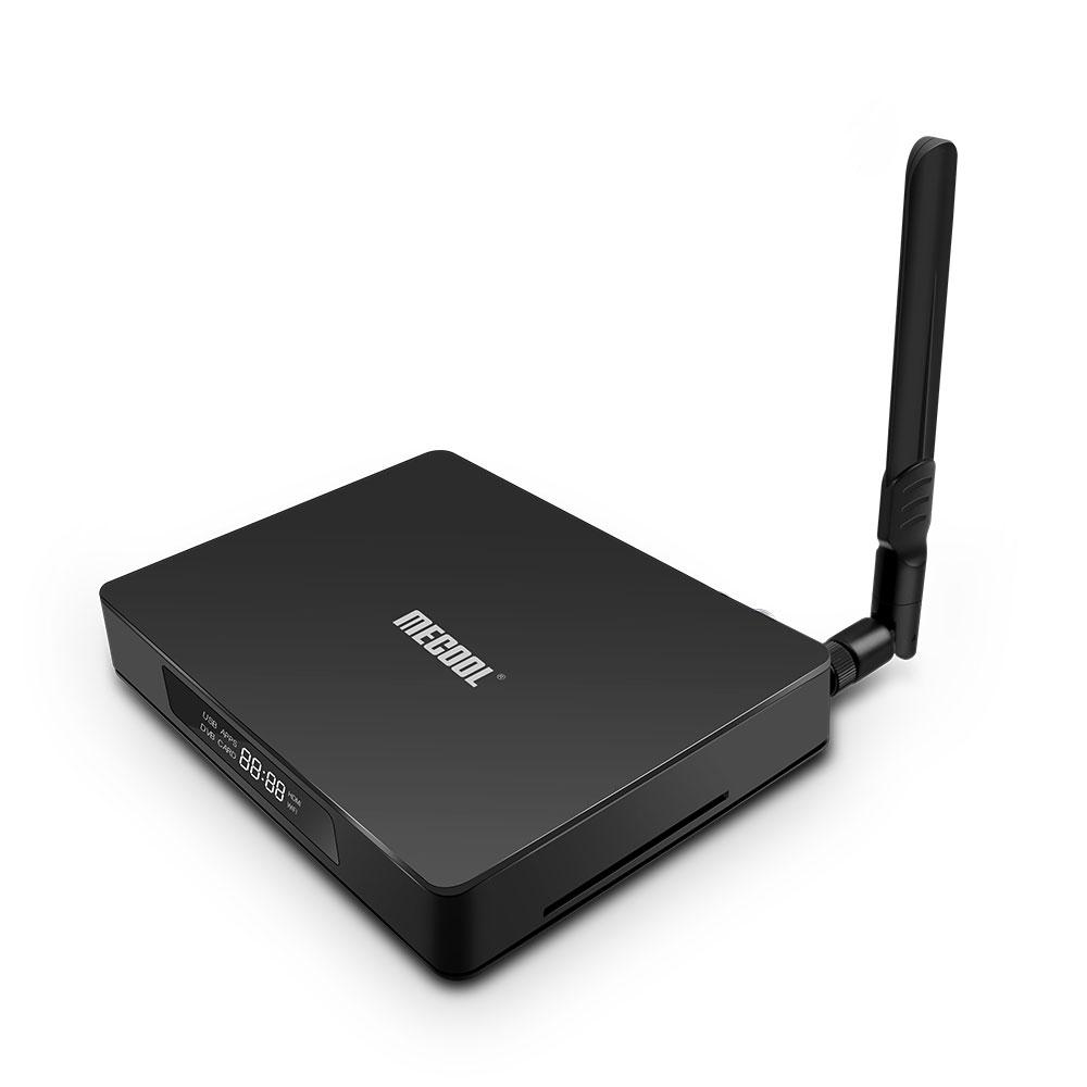 Mecool K6 2/16, HiSilicon 3798M, DVB-T2 / S2, Смарт ТВ-Приставка з тюнером, Android TV Box