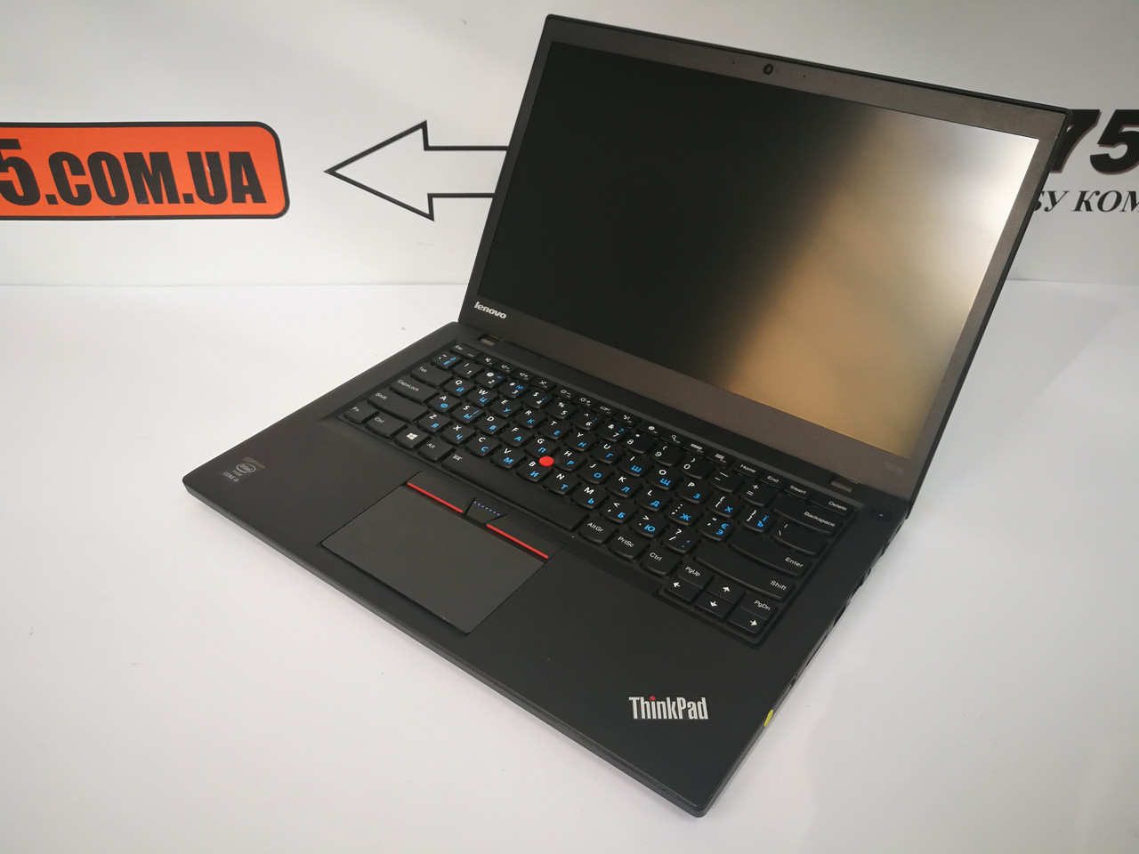 Ноутбук Lenovo ThinkPad T450, 14", Intel Core i5-5300U 2.9GHz, RAM 8ГБ, SSD 120ГБ, Win10 Pro