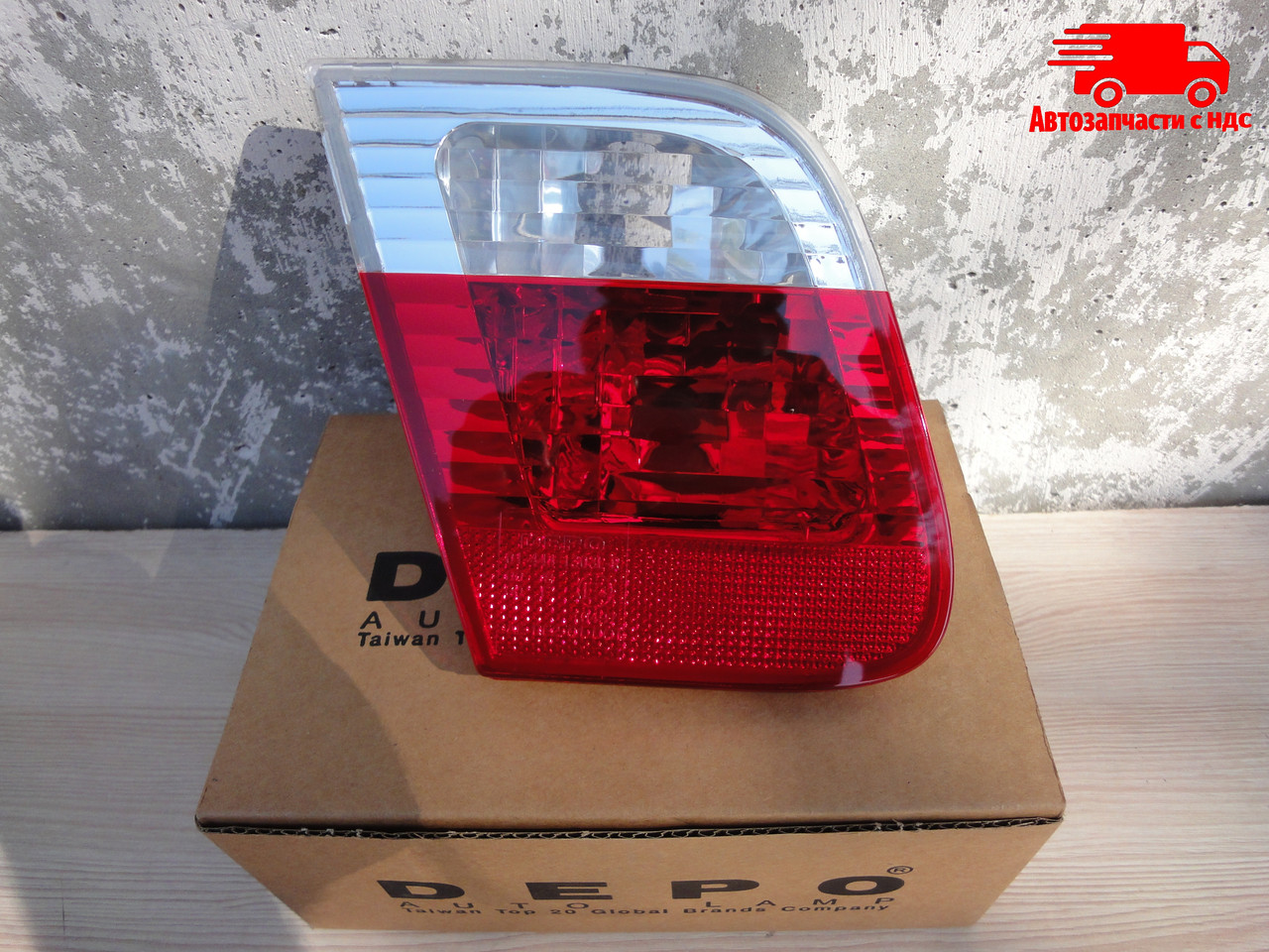 Ліхтар задній лівий BMW 3 (DEPO) 444-1303L-UQ-CR, фото 1