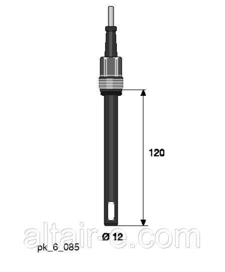 Датчик електропровідності LFTK 1 FE-5m-shd