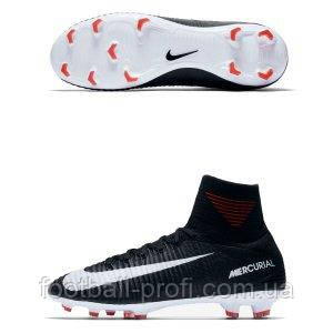 Футбольні бутси Nike mercurial superfly V DF FG 921526-002 JR, фото 1