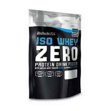 Протеїн Ізолят Iso Whey Zero (500 g) BioTech