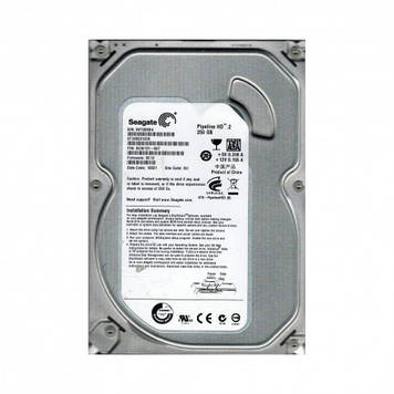 Жорсткий диск б.у, вінчестер, HDD SATA 3.0, 250 ГБ, Seagate ОПТ