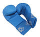 Рукавички для карате Daedo WKF без пальця (KPRO 2010) Blue S, фото 2