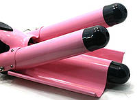 Плойка потрійна Gemei GM1956, фото 4