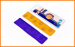 Кінезіотейп на спину переднарізаний