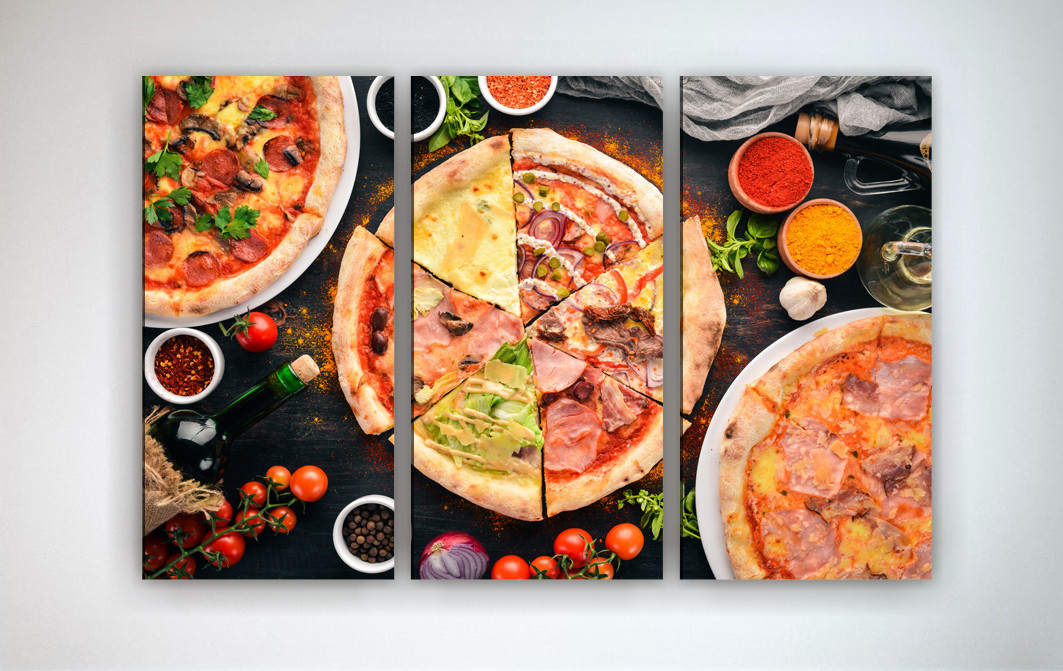 Модульна картина на полотні Піца VE