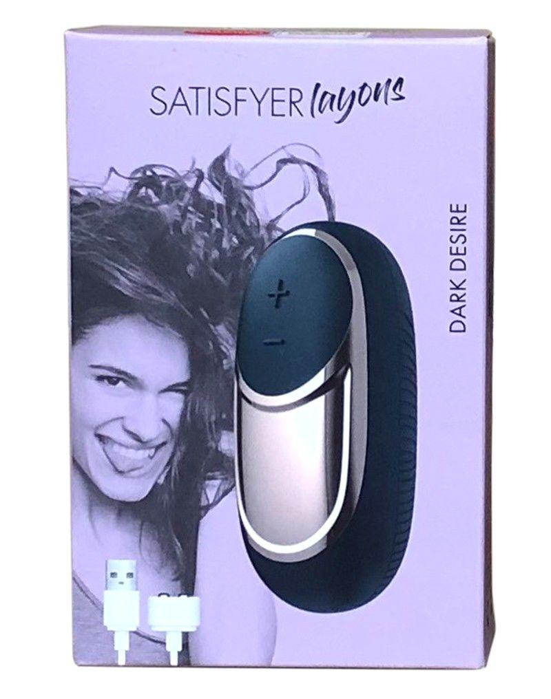 Потужний вібратор Satisfyer Lay-On Dark Desire