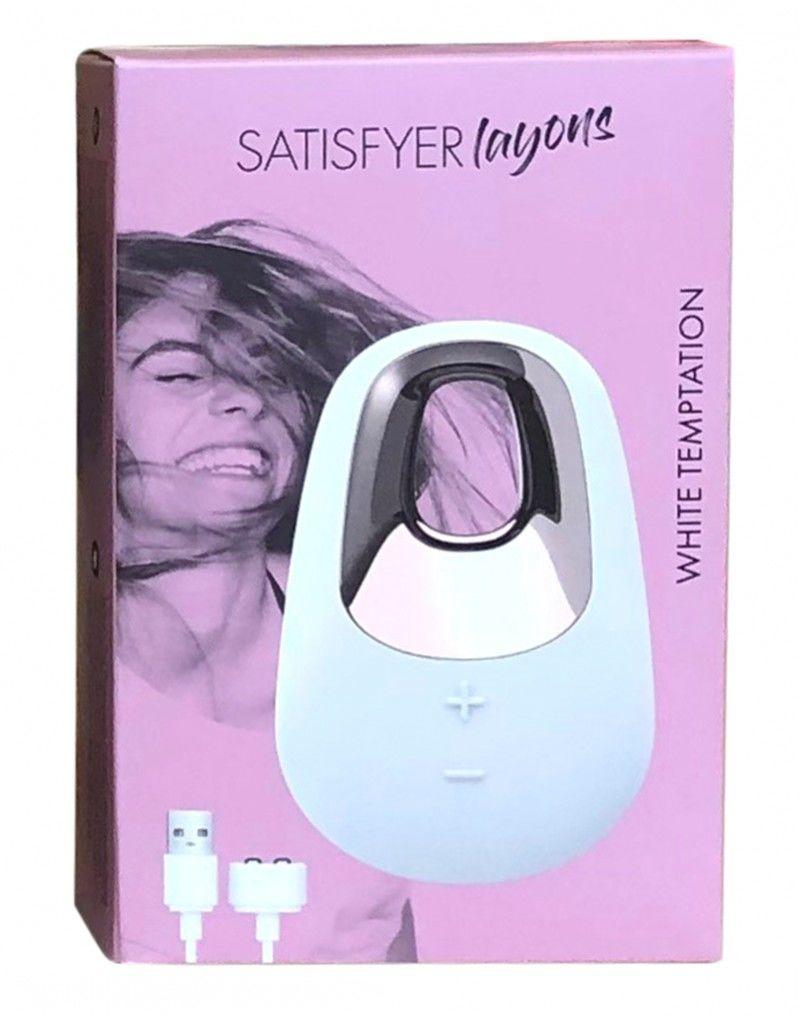 Кліторальний вібратор Satisfyer Lay-On White Temptation