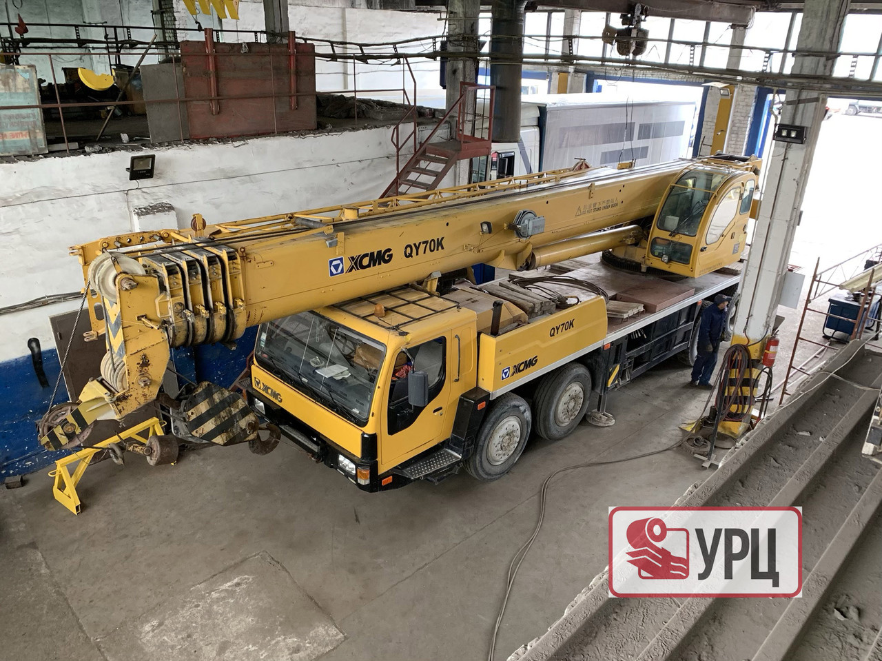 Ремонт спецтехніки автокран XCMG QY70K, фото 1