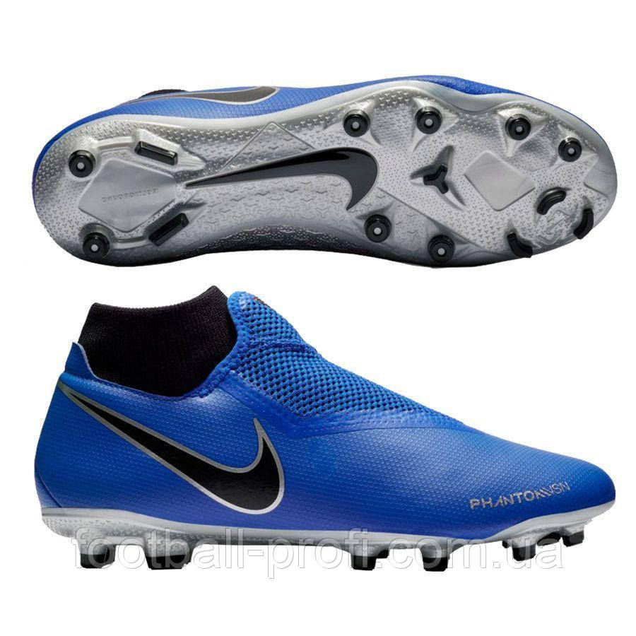 Футбольні бутси Nike Phantom VSN Academy DF FG/MG AO3258-400