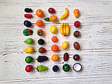 Мініатюрні овочі та фрукти з полімерної глини, фото 2