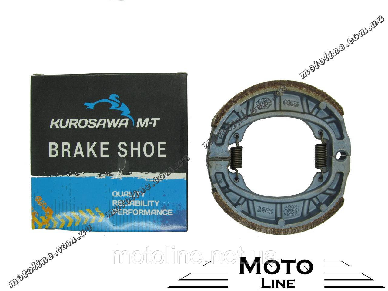 Колодки гальмівні задні на мопед Delta/Alpha/Active Mototech, фото 1