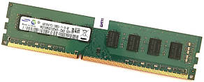 Оперативна пам'ять Samsung DDR3 4Gb 1600MHz PC3-12800 2R8 CL11 (M378B5273CH0-CK0) Б/В