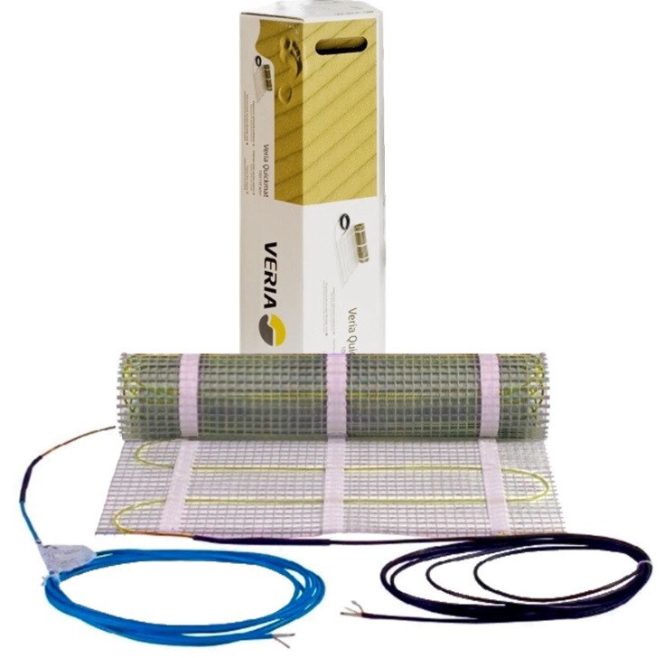 Тепла підлога-Мат 3,5м2 525Вт Veria Quickmat 150T двожильний, Данія
