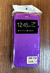 Чохол-книжка на телефон Asus Zenfone 2 Laser ZE500KL фіолетового кольору