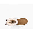 Уггі жіночі UGG Australia Bailey Bow II Chestnut.Уггі жіночі короткі з двома бантами горіхового кольору., фото 5