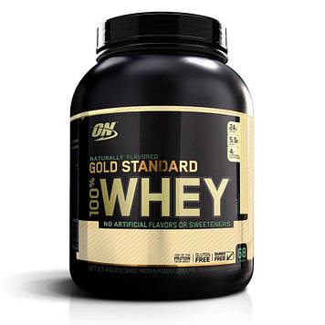 Протеїн сироватковий Whey Gold Standard Natural (2,2 kg) 100% Optimum Nutrition