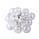 Світлодіодна гірлянда завіса "Шари" 2.5 м 12-кроків 220 В WW теплий білий, фото 8
