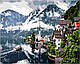 Картини розфарбування по номерах 40х50 див. Гальштат. Австрія - фото 1 - id-p548346490
