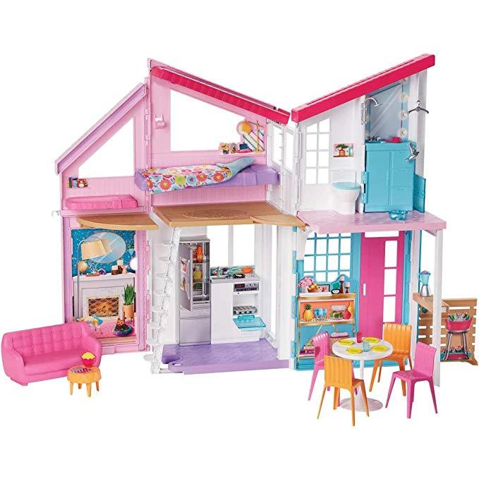 Будиночок Барбі Малібу 2019 р. Двоповерховий на 6 кімнат Barbie Malibu House