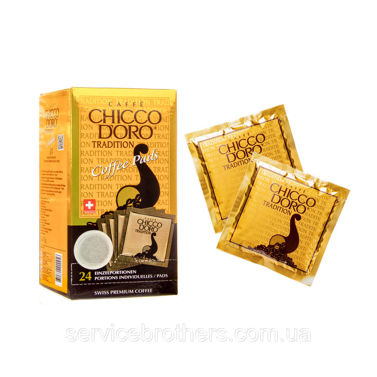 Кава в чалдах Chicco Doro Tradition 24шт Ø 55