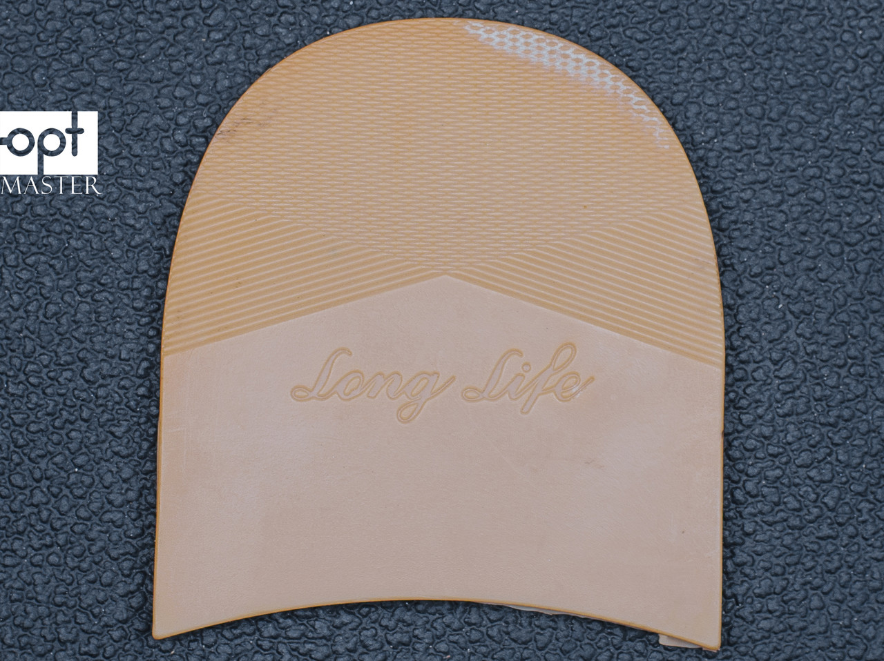 Набійка гумова чоловіча Long Life New (Китай), т. 7.0 мм, р. 5, кол. бежевий, фото 1