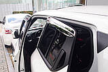 Дефлектори вікон (вітровики) хромовані Nissan Juke 2010 — Хром (Autoclover D625), фото 9