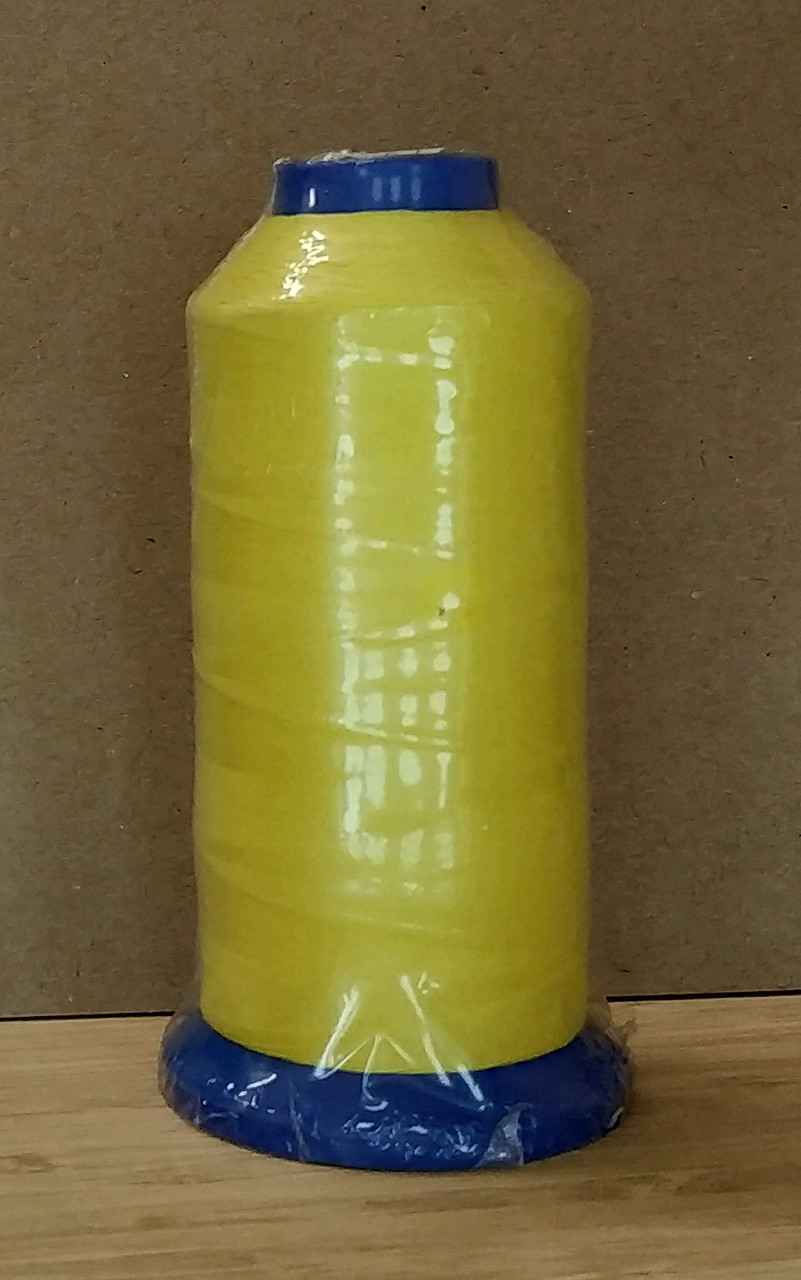 Нитки світяться в темряві 2700 м яскраво-жовтий нитка люмінесцентна для вишивання 150D/2, фото 1