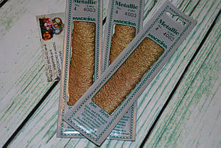 Муліне Madeira Metallic No4, колір — 4003 rose gold