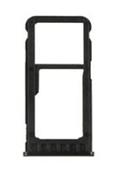 Лоток для сим карты и карты памяти для Nokia 5.1 Plus/ X5 (2018), черный