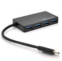 Розгалужувач USB-Хаб Type-C 4 порти USB 3.0 5Gb/s