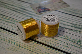 Муліне Madeira Metallic №6, колір - gold 43