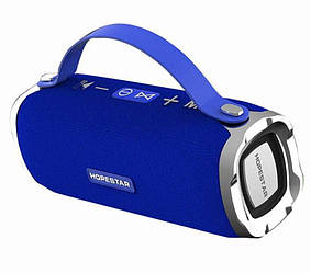 Портативна бездротова стереоколонка Hopestar H24 з Bluetooth, USB і MicroSD Синя (H24 Blue)