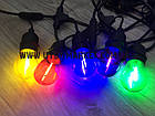 Світлодіодна лампочка фіолетова, 1 Вт S14 Е27 для вуличних гірлянд, фото 9