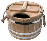 Запарник для віника 20 л. "профі-ясен", фото 4